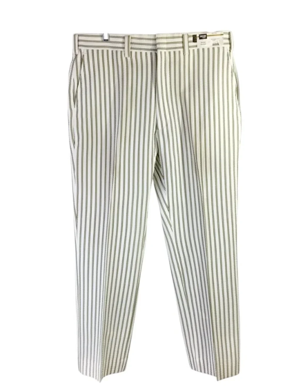 Vintage Haggar Seersucker Men's Pants NWT Stretch Textured 38 X 29 Polyester NOS